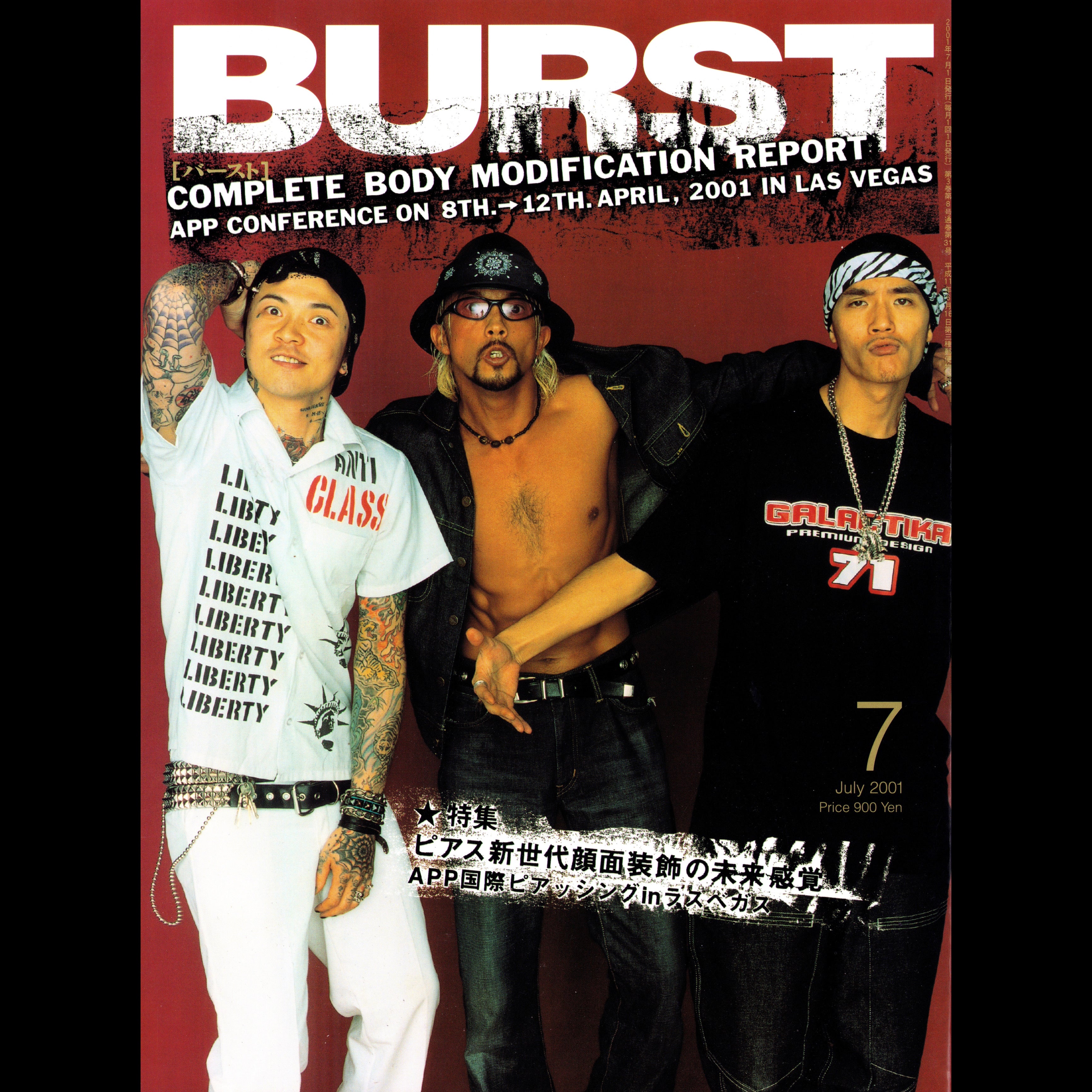 BURST Vol. 43 (2001)