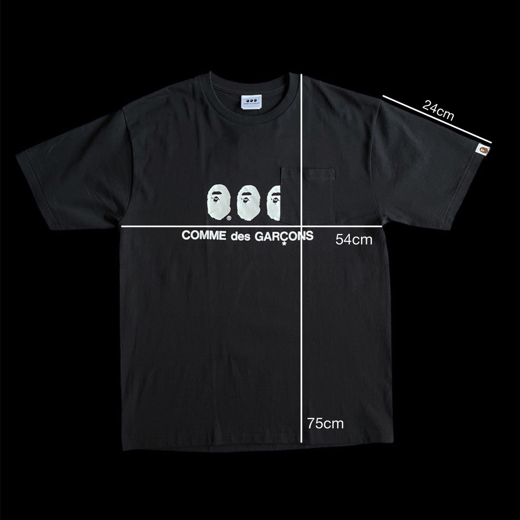 BAPE x Comme des Garçons T-Shirt (XL)
