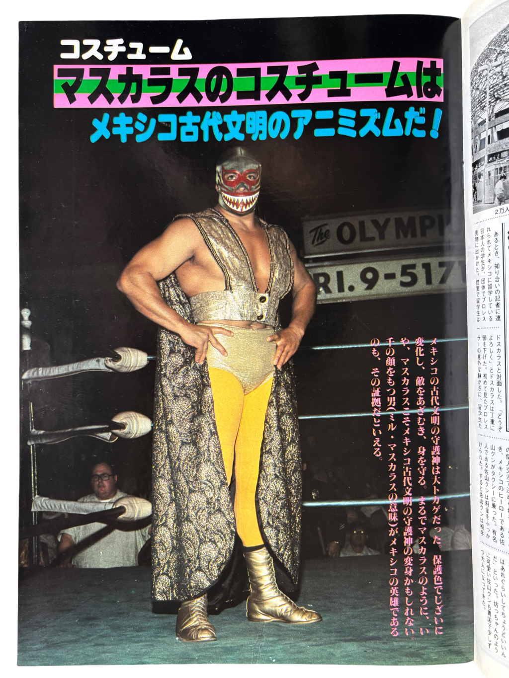 Prowrestling Album No. 2: Mil Mascaras (1980)